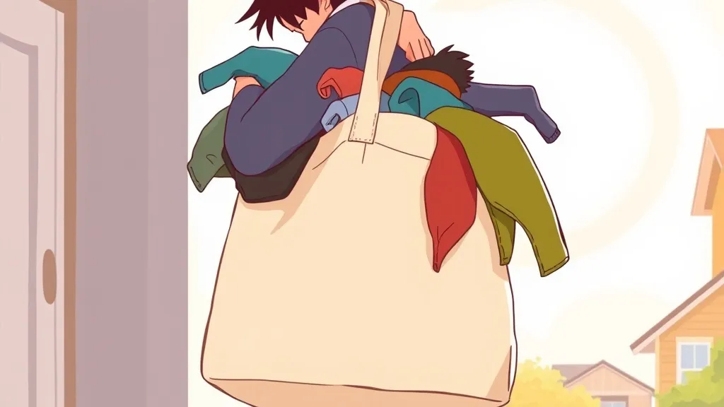 Dream symbol: bag with clothes: demographics: People Moving to a New Home