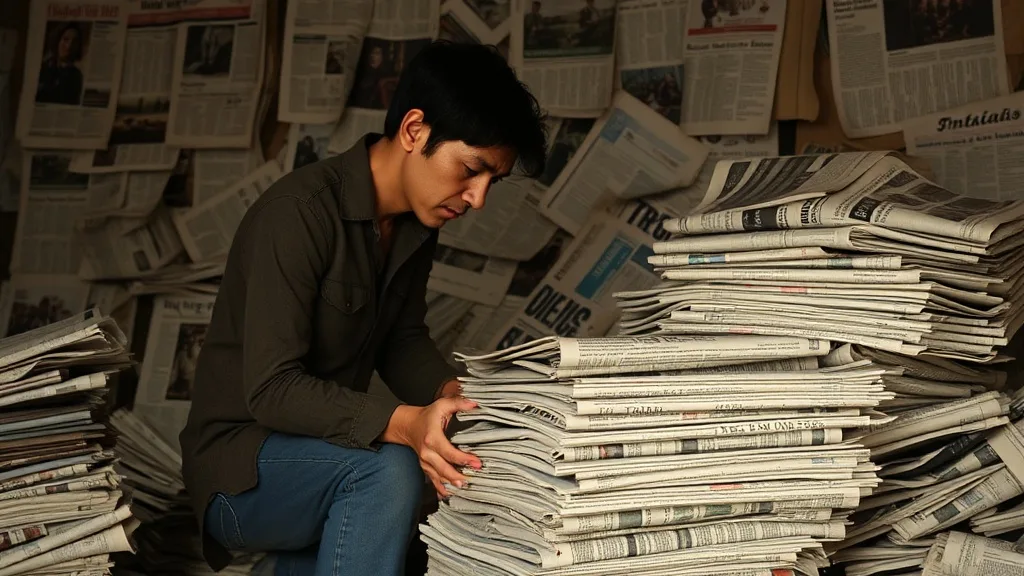 Dream symbol: old newspapers and books: scenarios: Dream about Stacking Old Newspapers