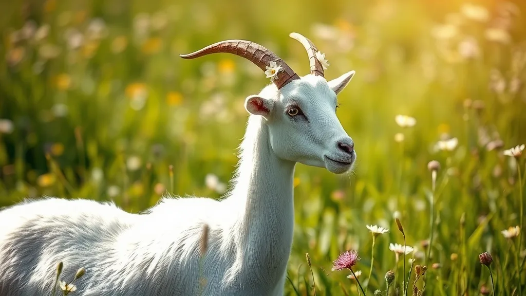 Dream symbol: she goats: symbolism: Grace, Elegance, and Beauty
