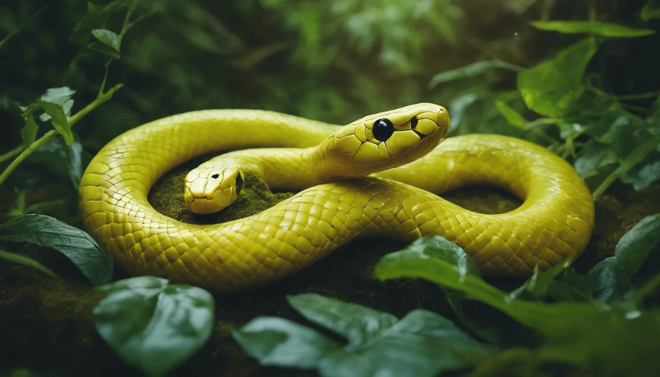 Dream symbol: yellow snake: symbolism: Renewal and Transformation
