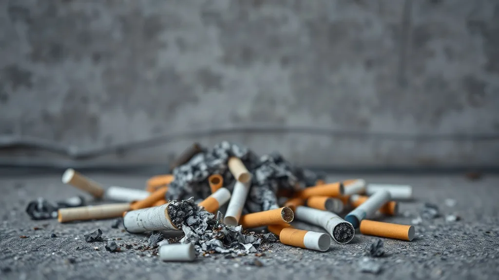 Dream symbol: cigarette ashes: symbolism: Waste and Meaninglessness