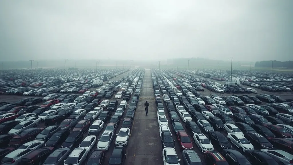 Dream symbol: fleet: scenarios: Dream of Being Surrounded by a Fleet of Cars