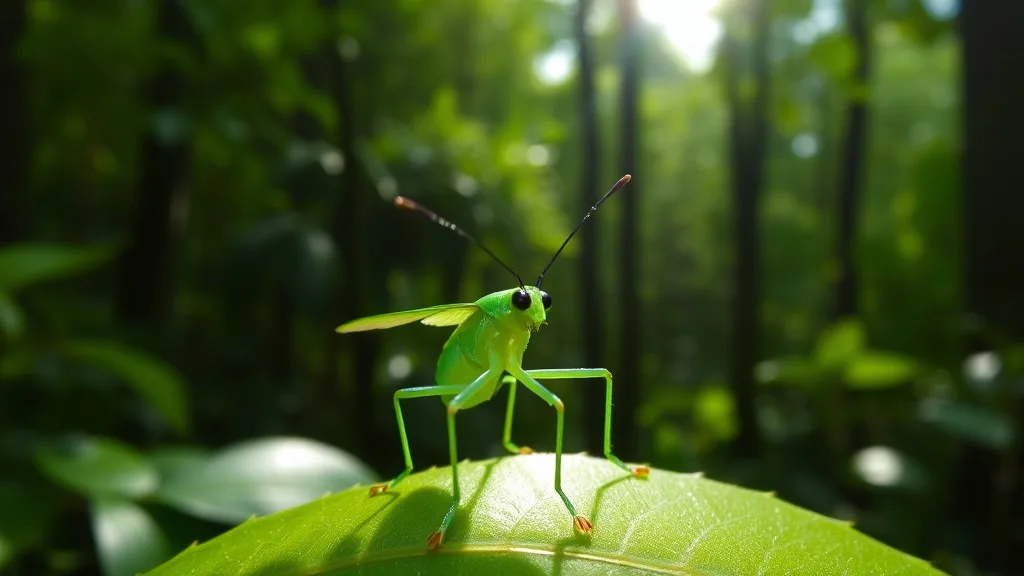 Dream symbol: green bug: symbolism: Insects as Spiritual Guides