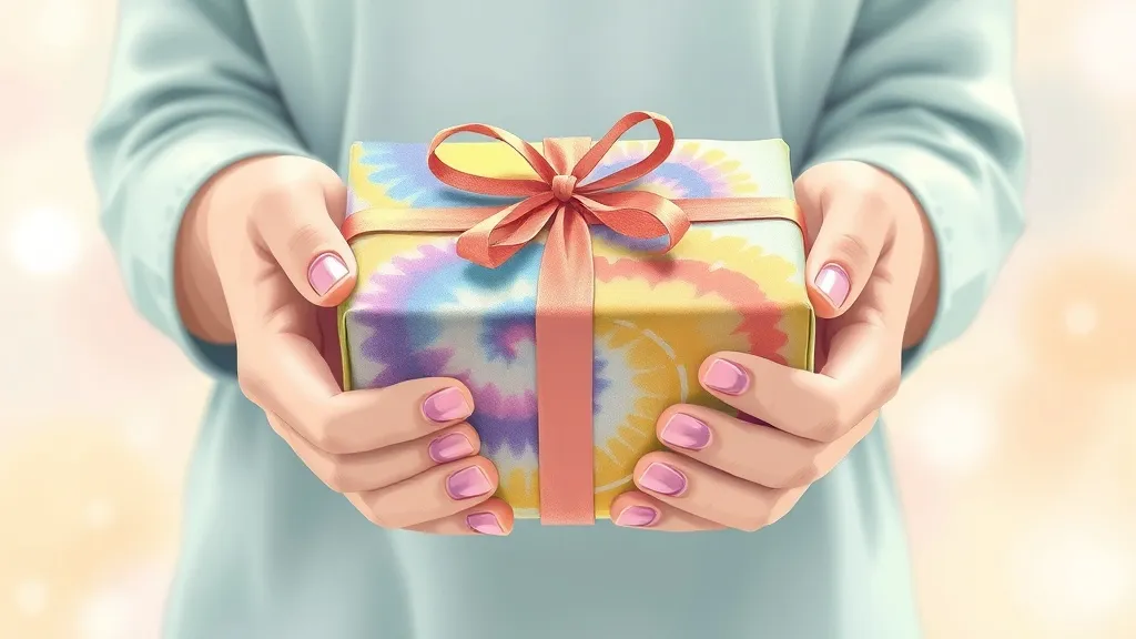 Dream symbol: tie-dye: scenarios: Dream about Tie-Dye as a Gift