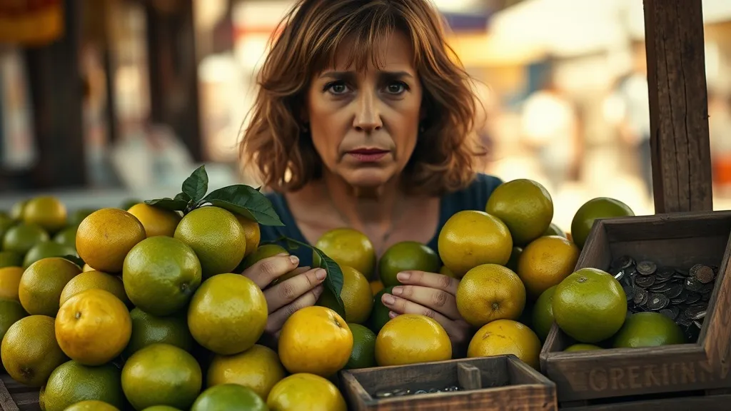 Dream symbol: green lemons: scenarios: Dream about Selling Green Lemons