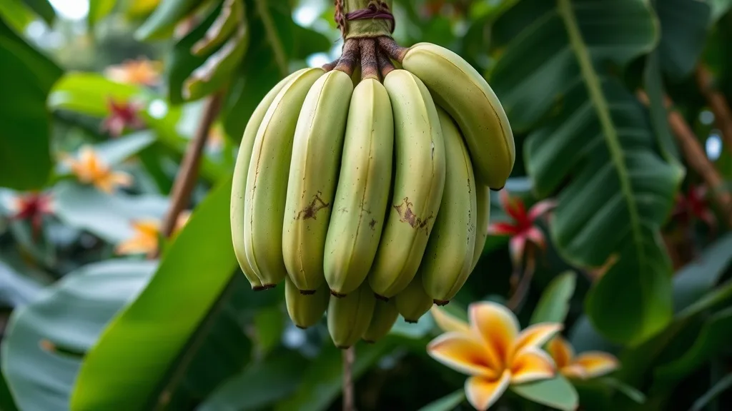 Dream symbol: unripe plantains: scenarios: Dream about seeing unripe banana