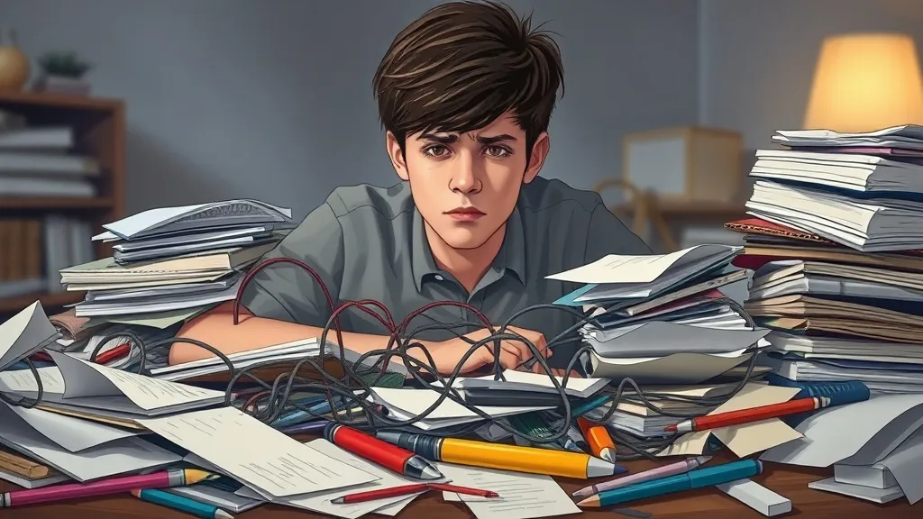 Dream symbol: untangle: demographics: Students Facing Academic Pressure