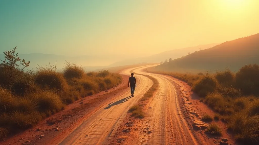 Dream symbol: untarred road: symbolism: A Need for Self-Discovery and Exploration