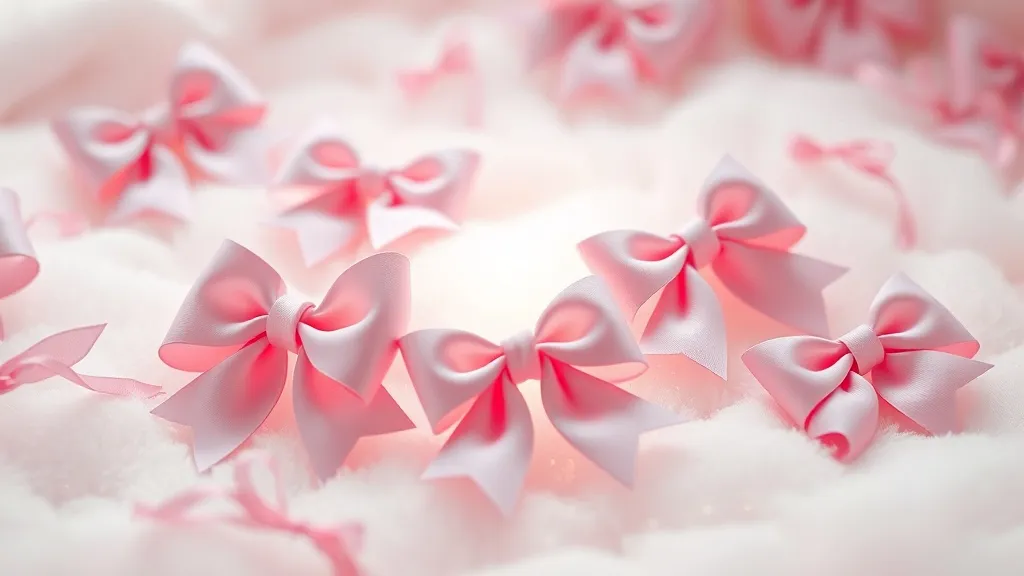 Dream symbol: pink bows: symbolism: Adornment and Self-Expression