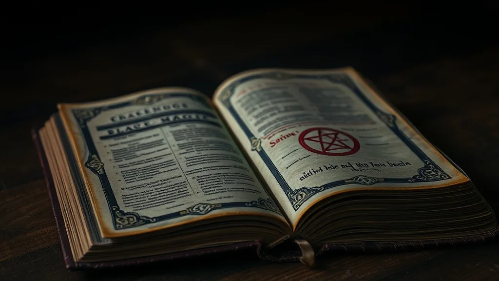 Unveiling the Secrets of the Black Magic Book in Dreams