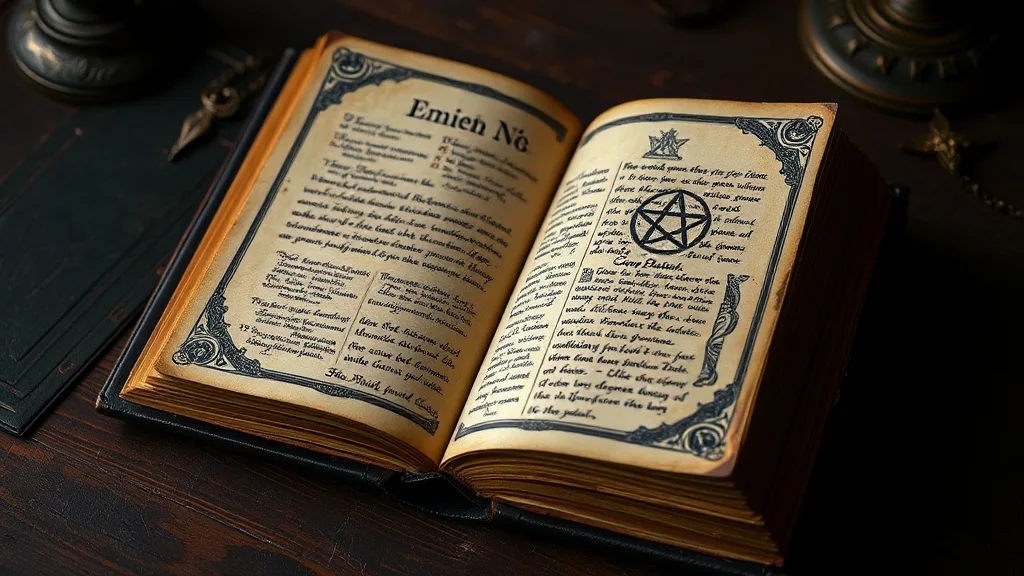 Dream symbol: black magic book: symbolism: Hidden Truths