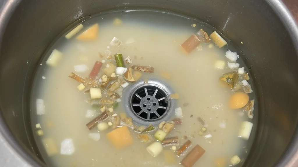 Dream symbol: blocked drain: scenarios: Dream about a Drain Blocked by Food