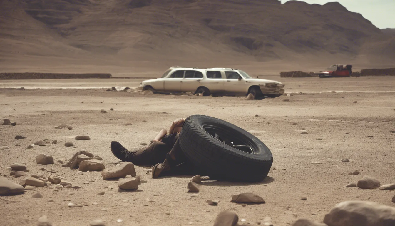 Dream symbol: flat tire: symbolism: Feeling Drained or Exhausted