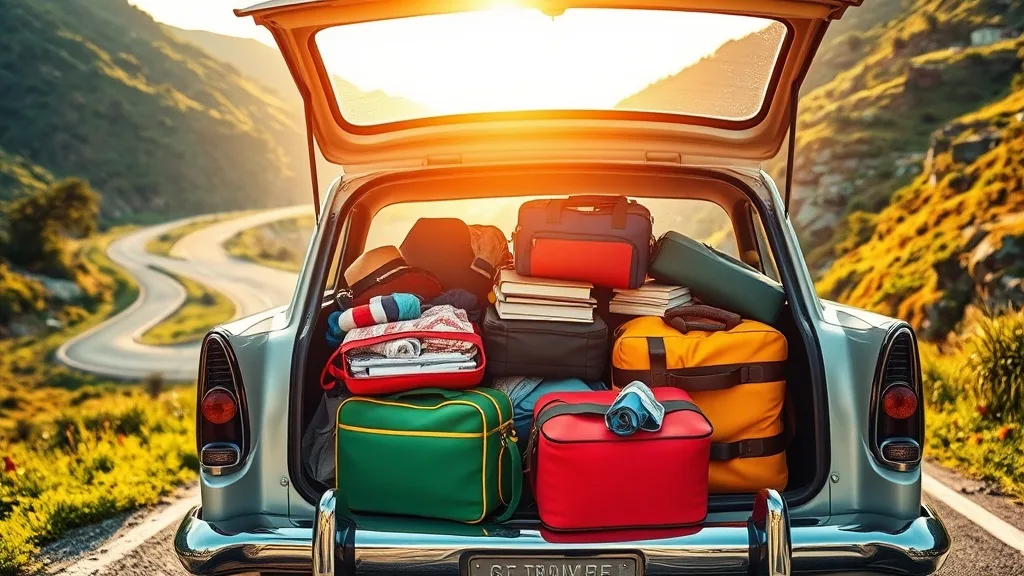 Dream symbol: packed bags: scenarios: Dream of Packed Bags in a Car