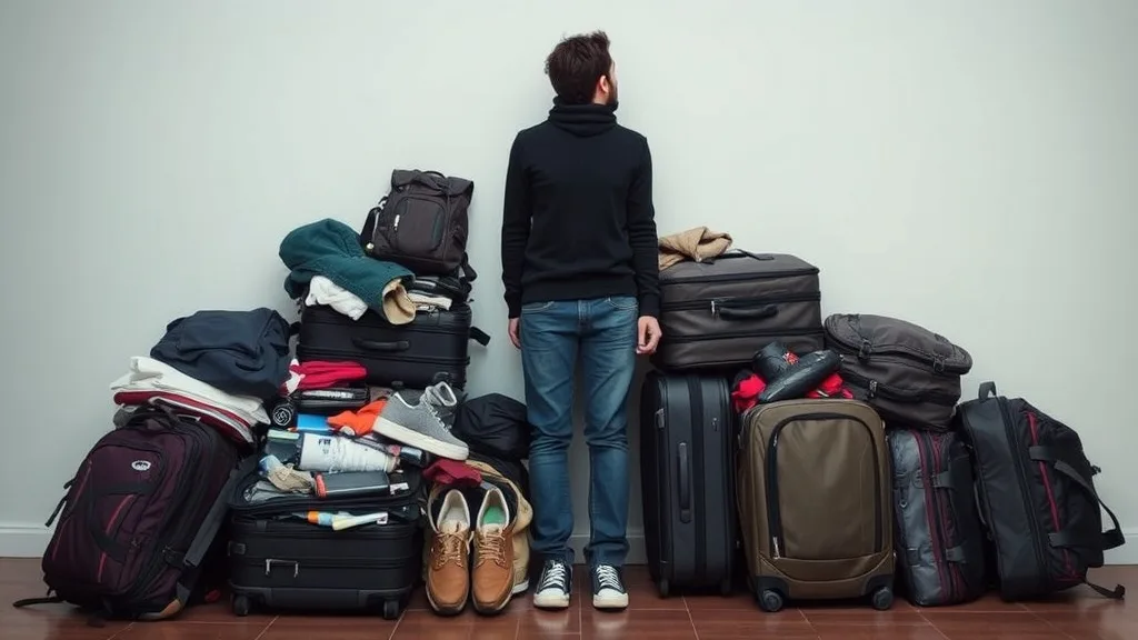 Dream symbol: packed bags: symbolism: Ambiguity and Uncertainty