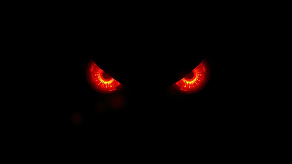 Dream symbol: red eye: scenarios: Dream of Glowing Red Eyes