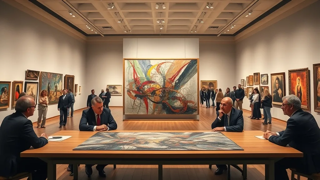 Dream symbol: art exhibit: scenarios: Dream of judging an art competition