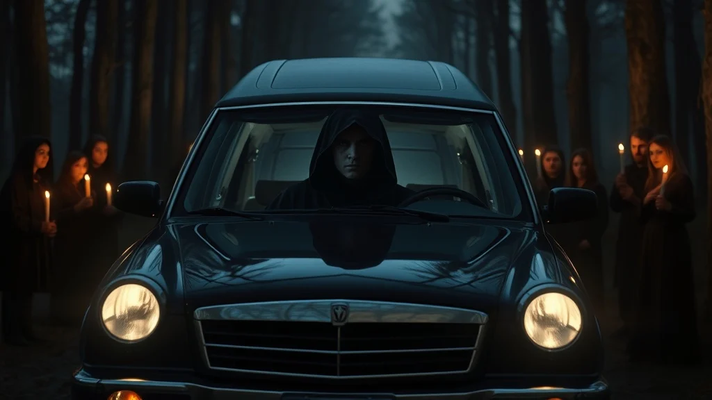 Dream symbol: black hearse: symbolism: Emotional Pain and Suffering