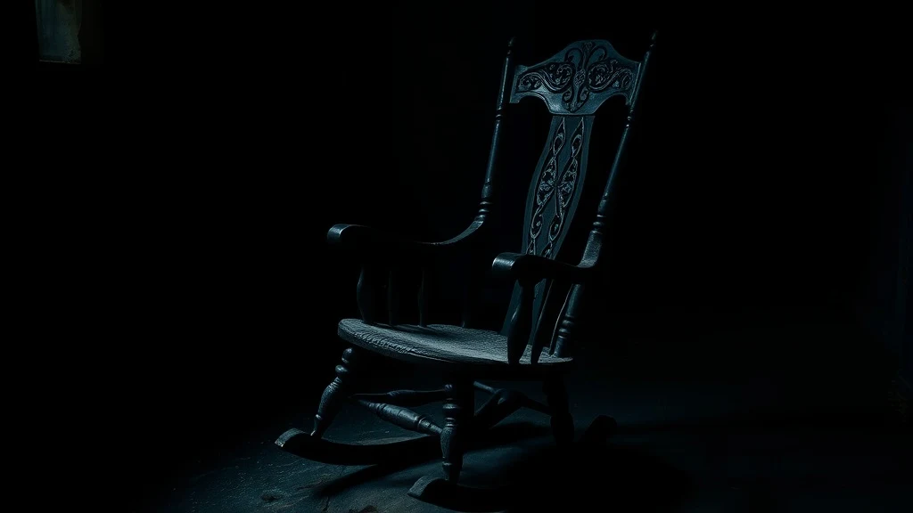 Dream symbol: black rocking chair: symbolism: Hidden Fears and Anxieties