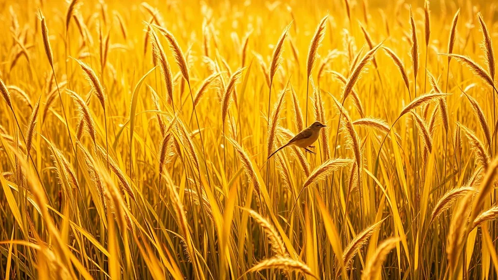 Dream symbol: golden grass: symbolism: Prosperity and Abundance