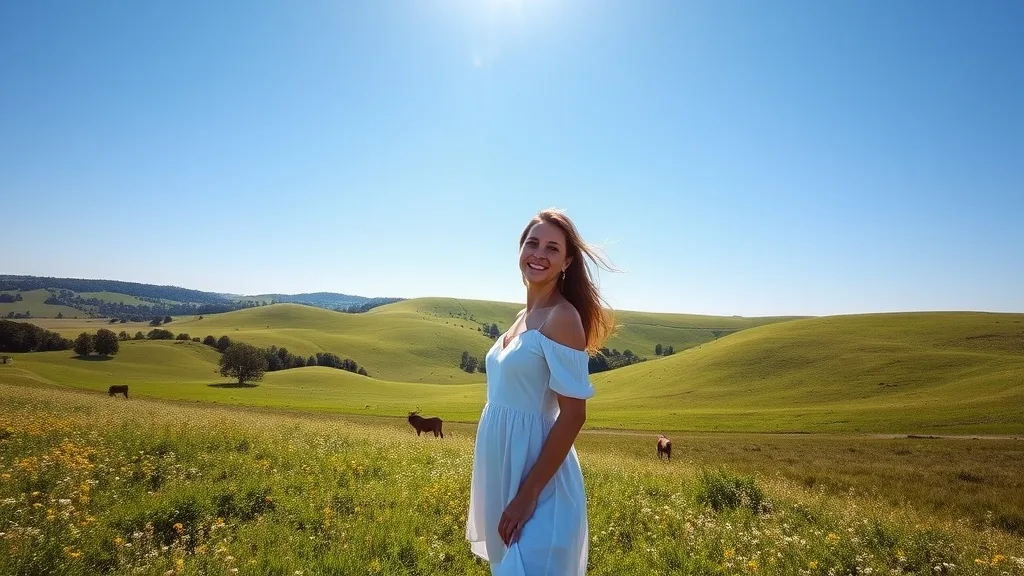 Dream symbol: green countryside: scenarios: Dream of a serene green countryside