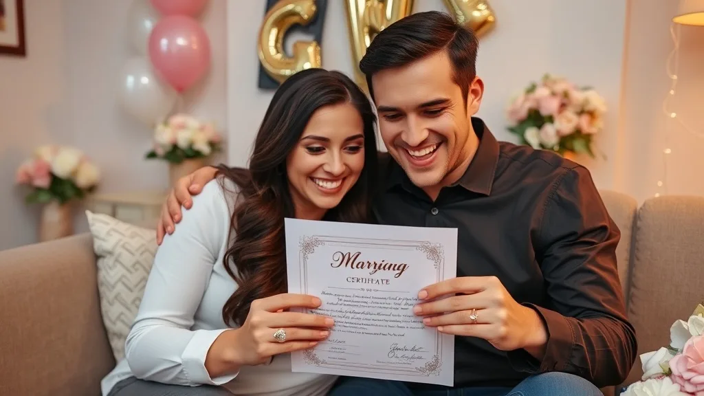 Dream symbol: marriage certificate: demographics: Engaged Couples