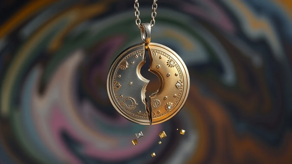 Dream symbol: silver and golden pendant: scenarios: Dream of breaking a silver and golden pendant