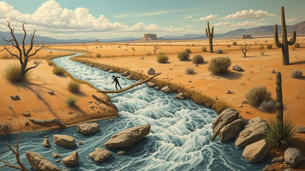 Dream symbol: hidden stream: symbolism: Obstacles and Difficulties