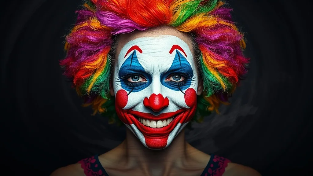 Dream symbol: clown faces: demographics: People with Anxiety or Depression