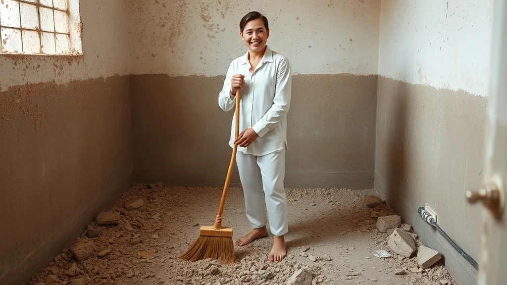 Dream symbol: cleaning dirt: symbolism: Letting Go of the Past