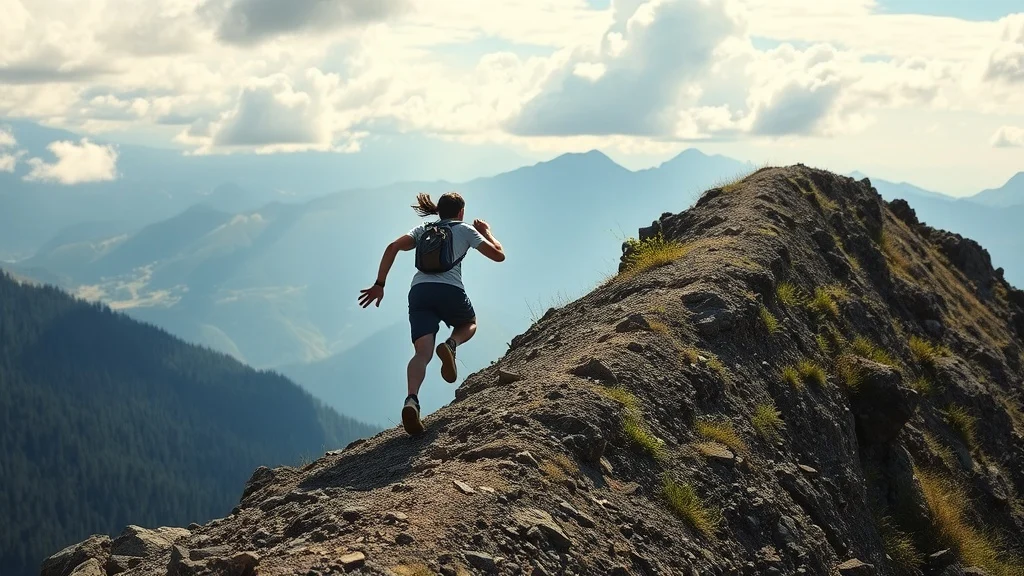 Dream symbol: uphill running: symbolism: Personal Growth and Transformation