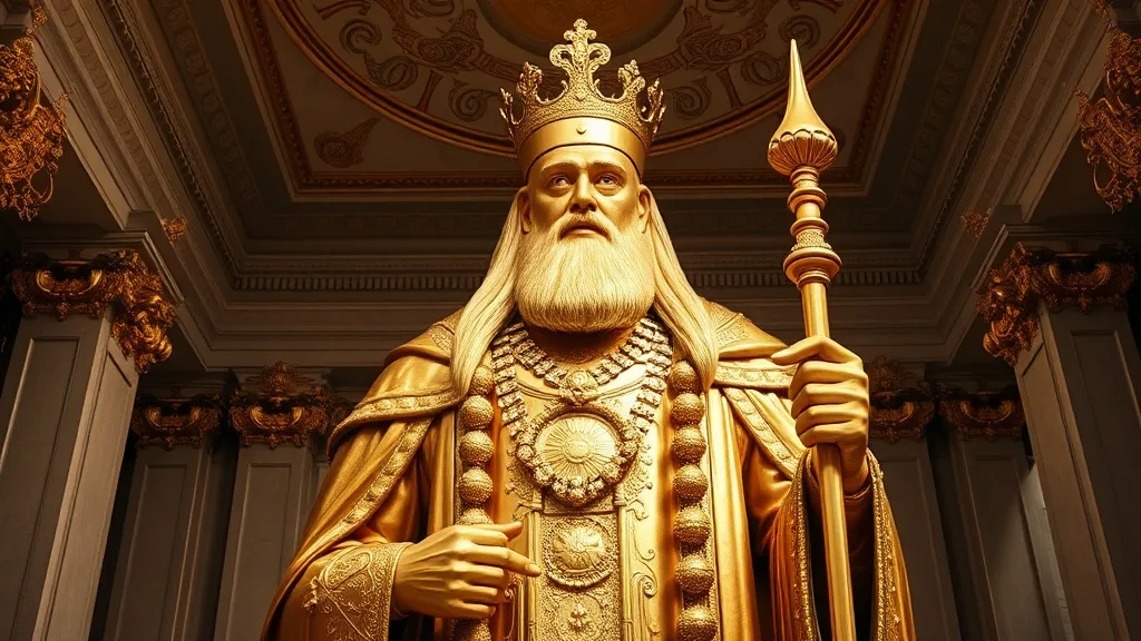 Dream symbol: gold statue: symbolism: Power and Authority