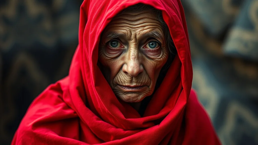 Unveiling the Meaning of the Old Lady in Red Cloak Dream Symbol
