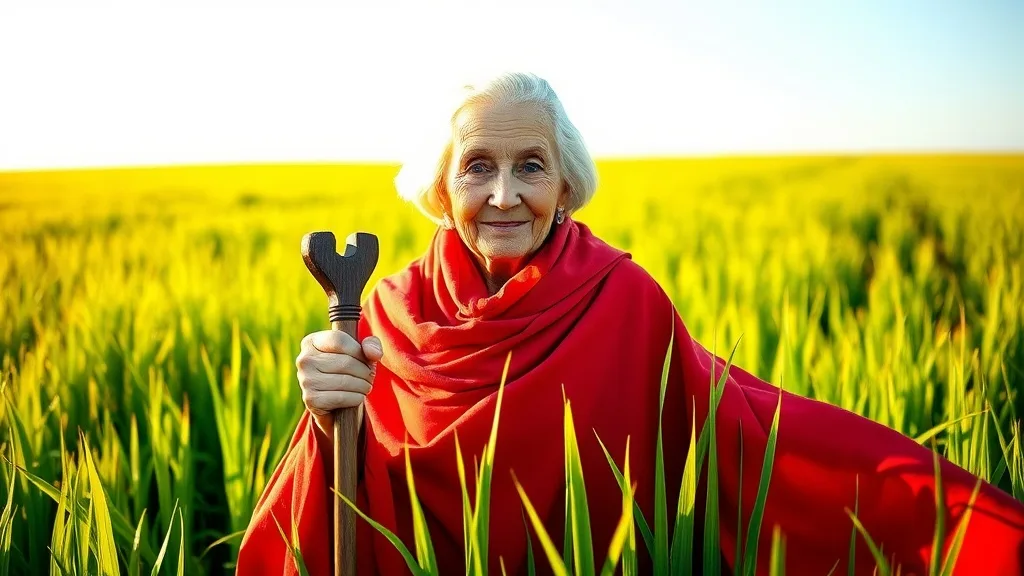 Dream symbol: old lady in red cloak: scenarios: Dream of a Woman in a Red Cloak