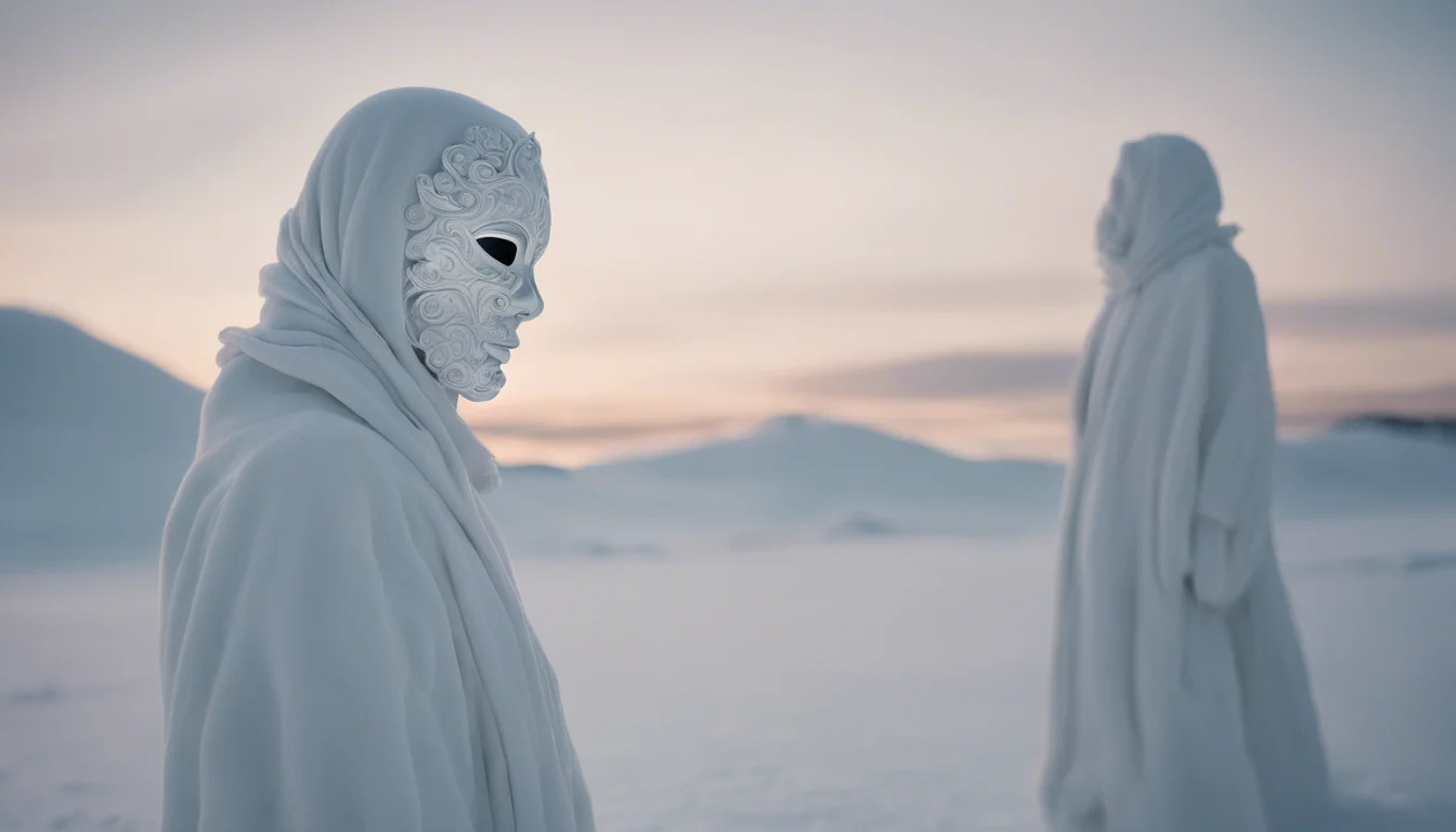 Dream symbol: white snow mask: intro