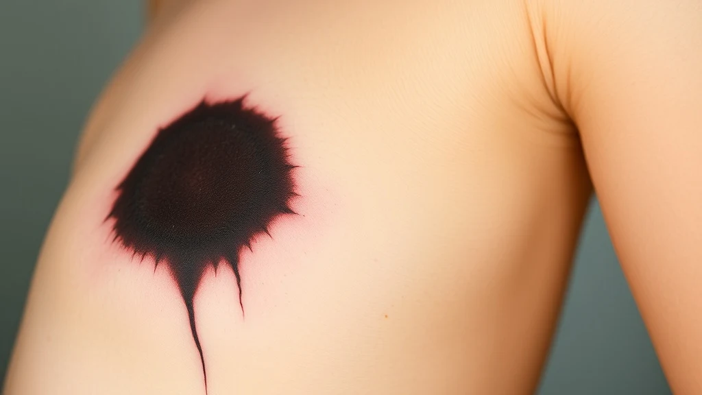 Dream symbol: black mark: symbolism: Physical Health Issues