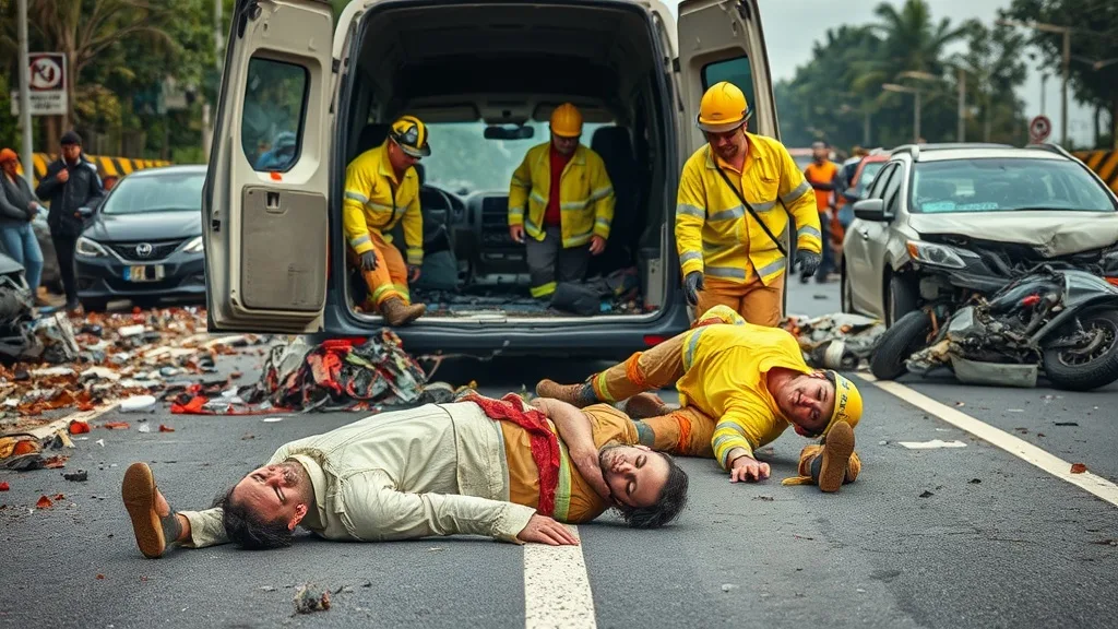 Dream symbol: open van: scenarios: Dream of an Open Van Accident