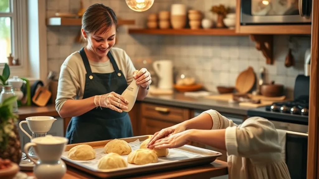Dream symbol: scone: scenarios: Dream of baking scones