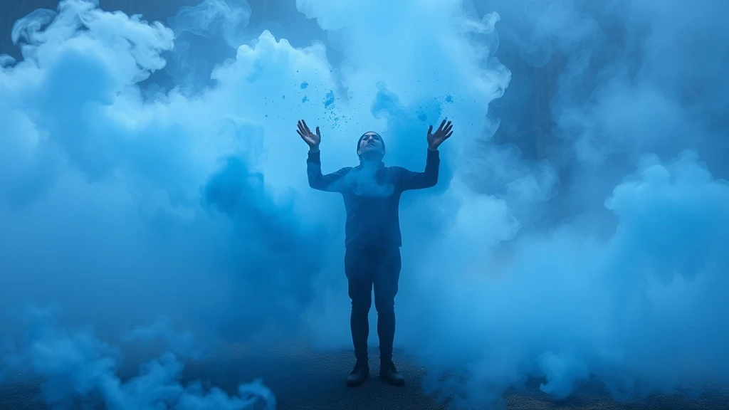 Dream symbol: blue smoke: scenarios: Dream of scattering blue smoke