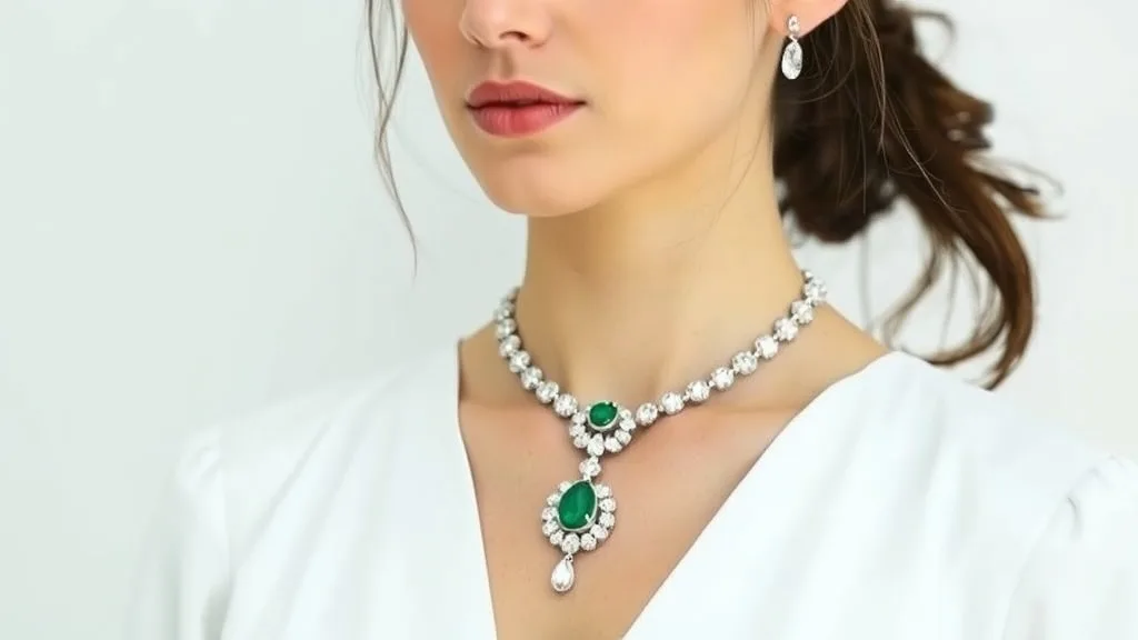Dream symbol: diamond and emerald necklace: scenarios: Dream of a Diamond and Emerald Necklace in a Dream