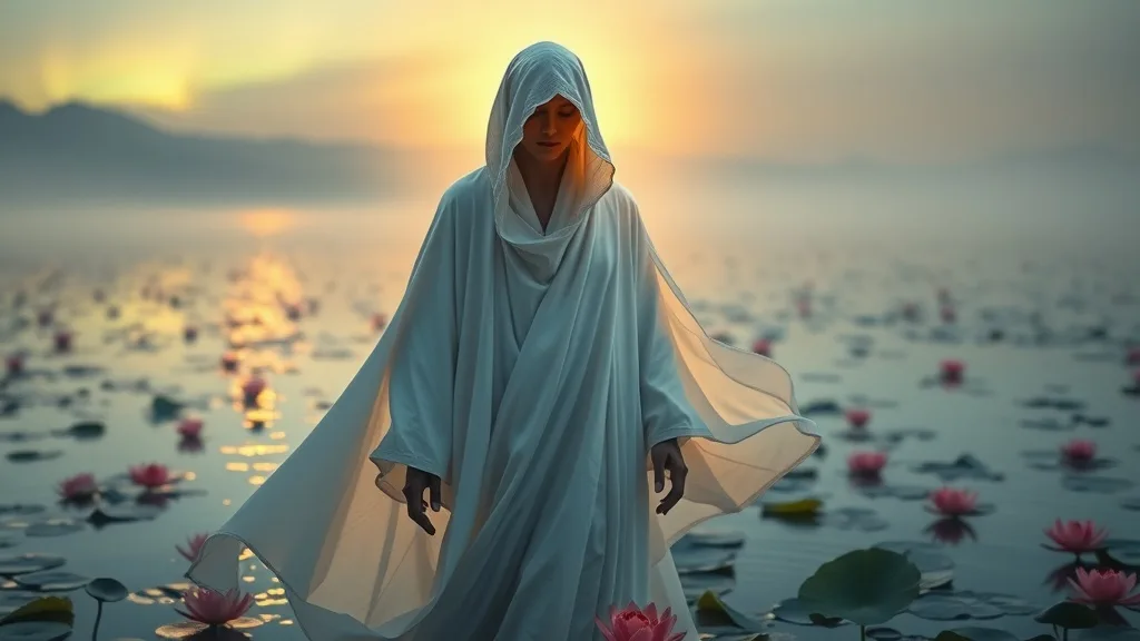 Dream symbol: lotus robe: symbolism: Renewal and Rebirth