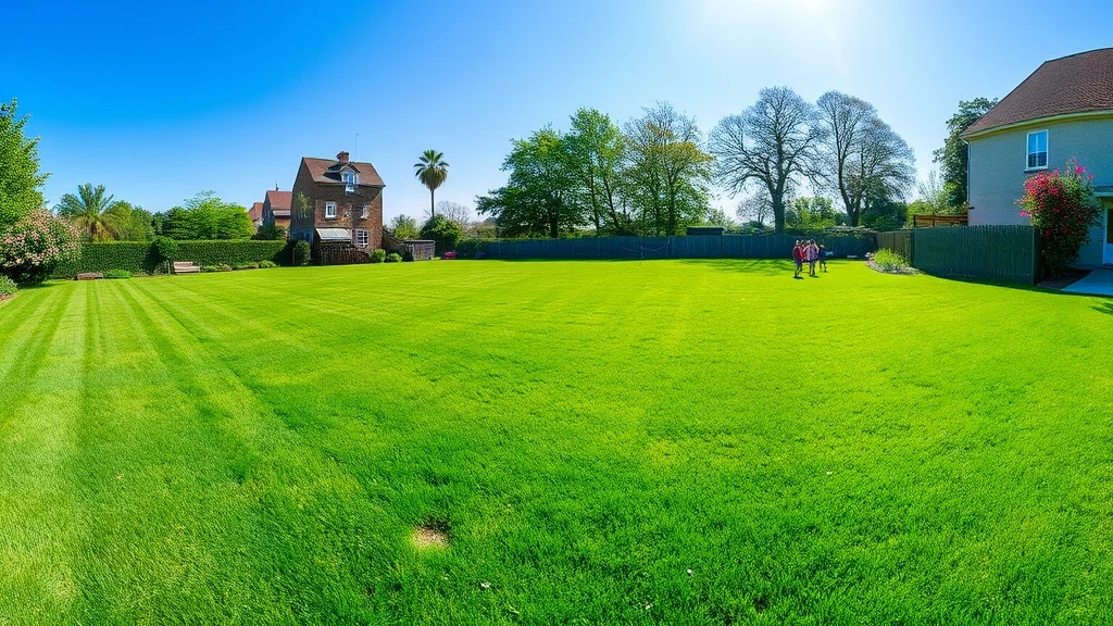 Dream symbol: large yard: scenarios: Dream of a large yard with lush grass