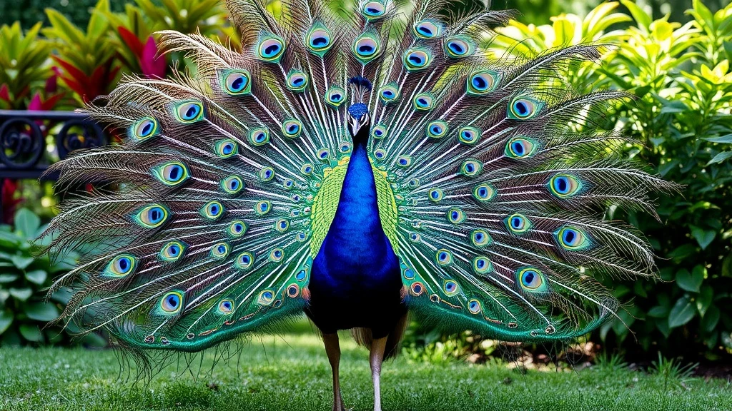 Dream symbol: peacock feather flower: symbolism: Royalty and Nobility