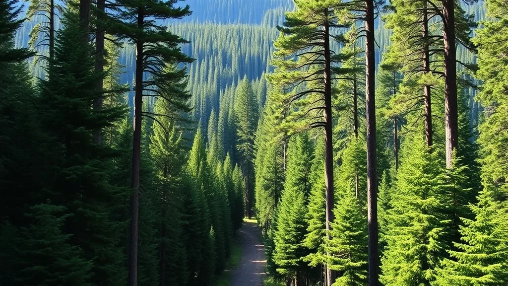 Unveiling the Secrets of Dreams: Exploring the Symbolism of Green Coniferous Forests