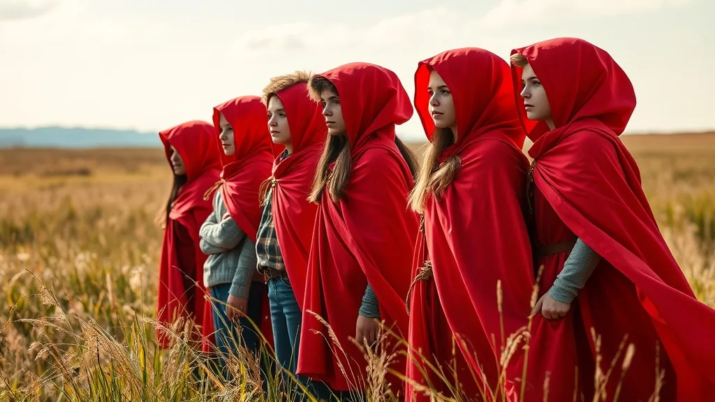 Dream symbol: red cloaks: demographics: Teenagers