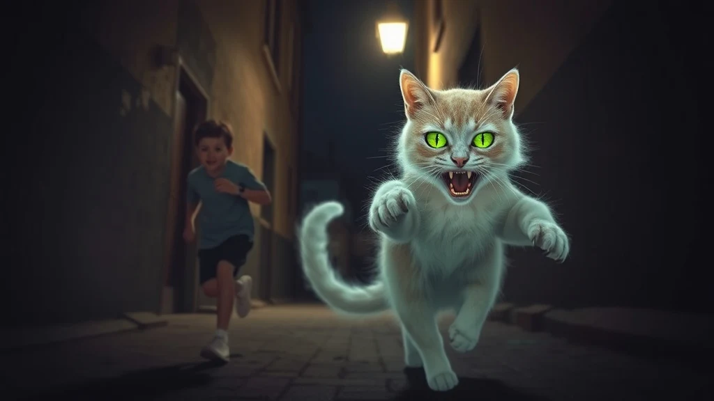 Dream symbol: male cat: scenarios: Dream of a Male Cat Chasing You