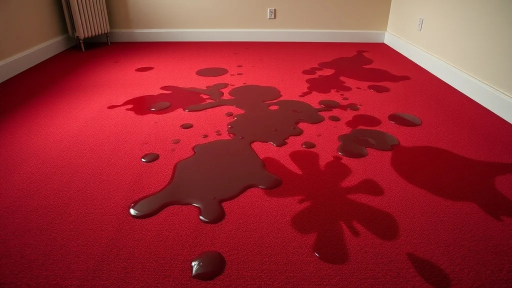 Dream symbol: blood soaked carpet: scenarios: Dream of Blood Stains on Carpet