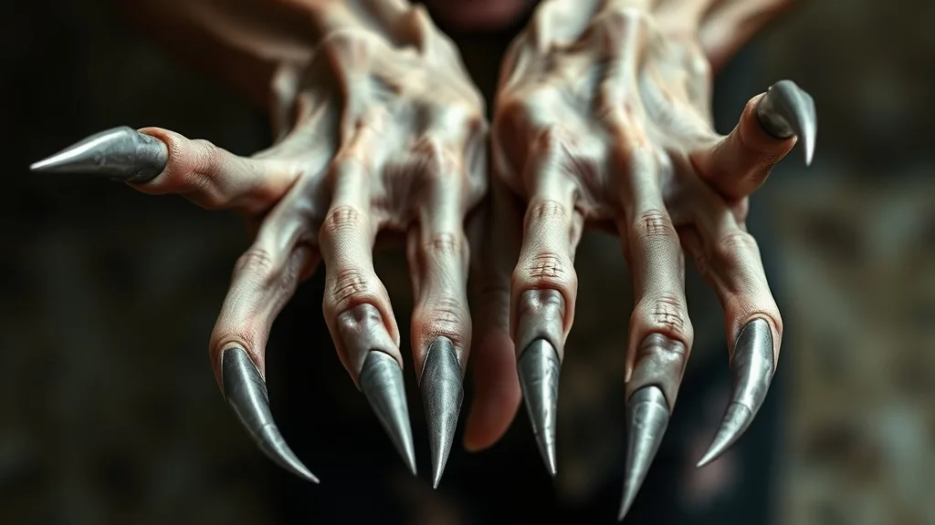 Dream symbol: claw-like hands: symbolism: Need for Control