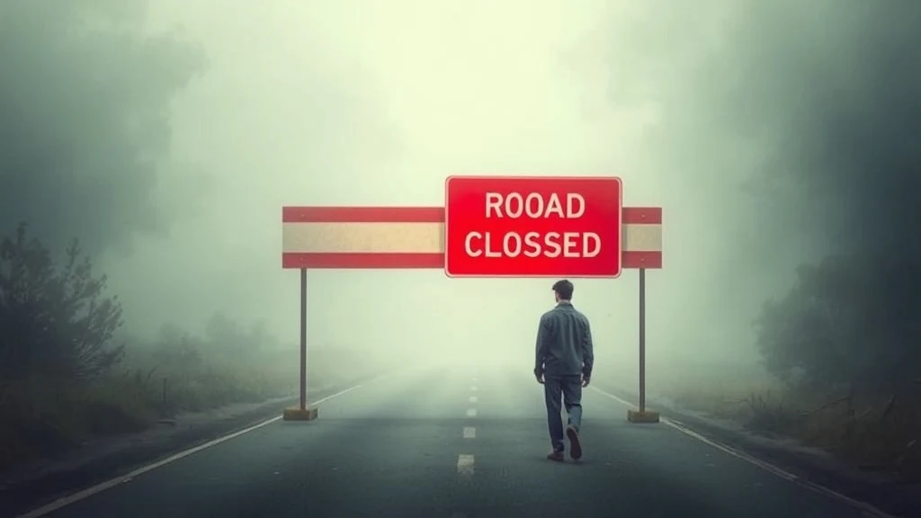 Unveiling the Significance: Dream Symbol Road Closed Sign