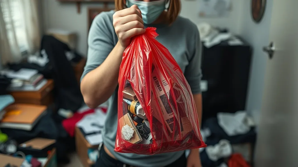Dream symbol: red plastic bag: scenarios: Dream of Losing a Red Plastic Bag